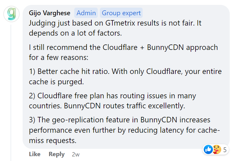 Cloudflare with BunnyCDN Post