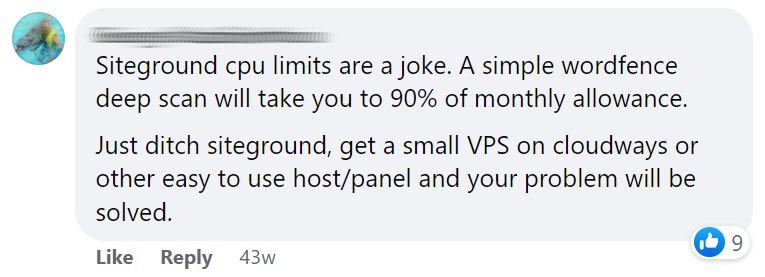 SiteGround CPU Limits Joke 1